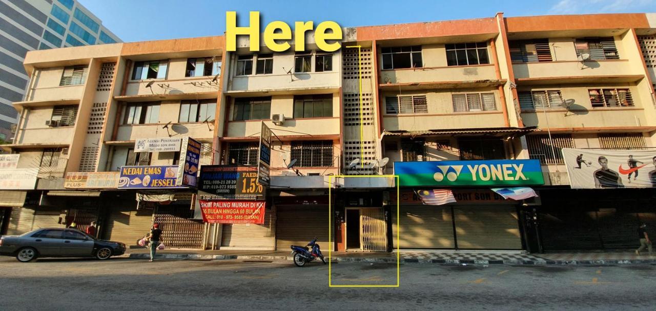 Escape Backpackers Kk Vandrarhem Kota Kinabalu Exteriör bild